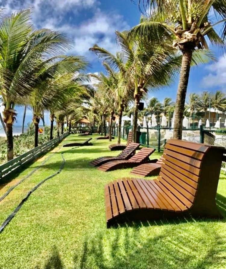 Temporada Pe Na Areia Guarajuba Apartment Luaran gambar
